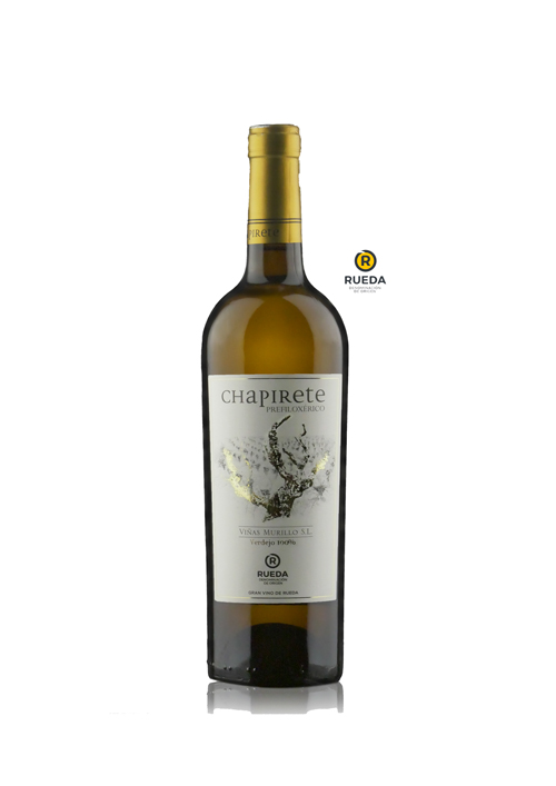 Vino blanco verdejo Chapirete Prefiloxérico Gran Vino Rueda, D.O. Rueda