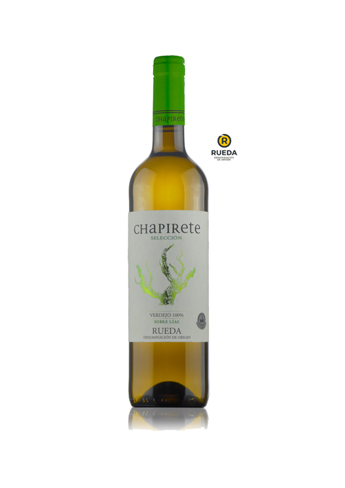 Vino blanco verdejo Chapirete Selección sobre lías, D.O. Rueda